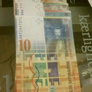 Buy Counterfeit 10 Swiss Francs Notes Online